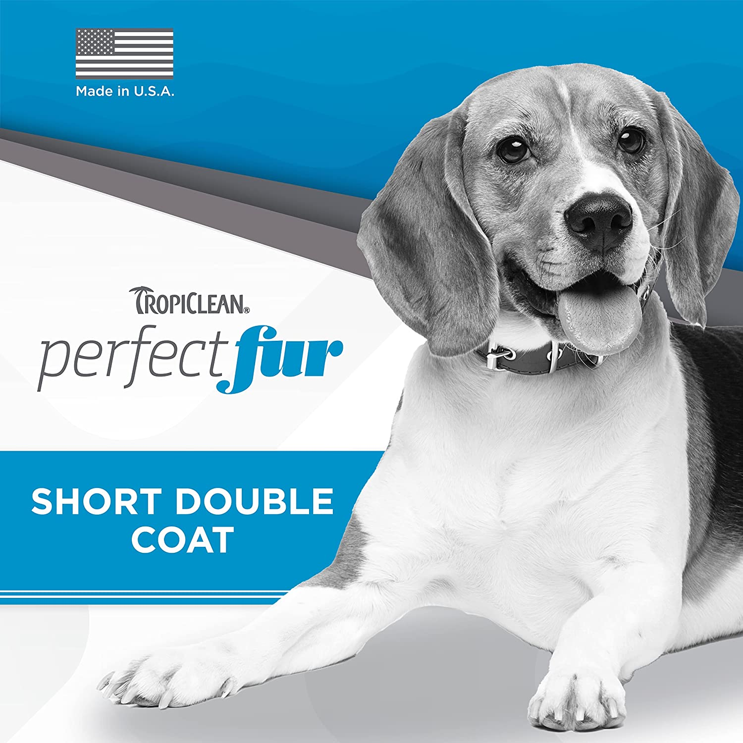 Tropiclean Perfect Fur Short Double Coat Shampoo for Dogs 473Ml image number 5