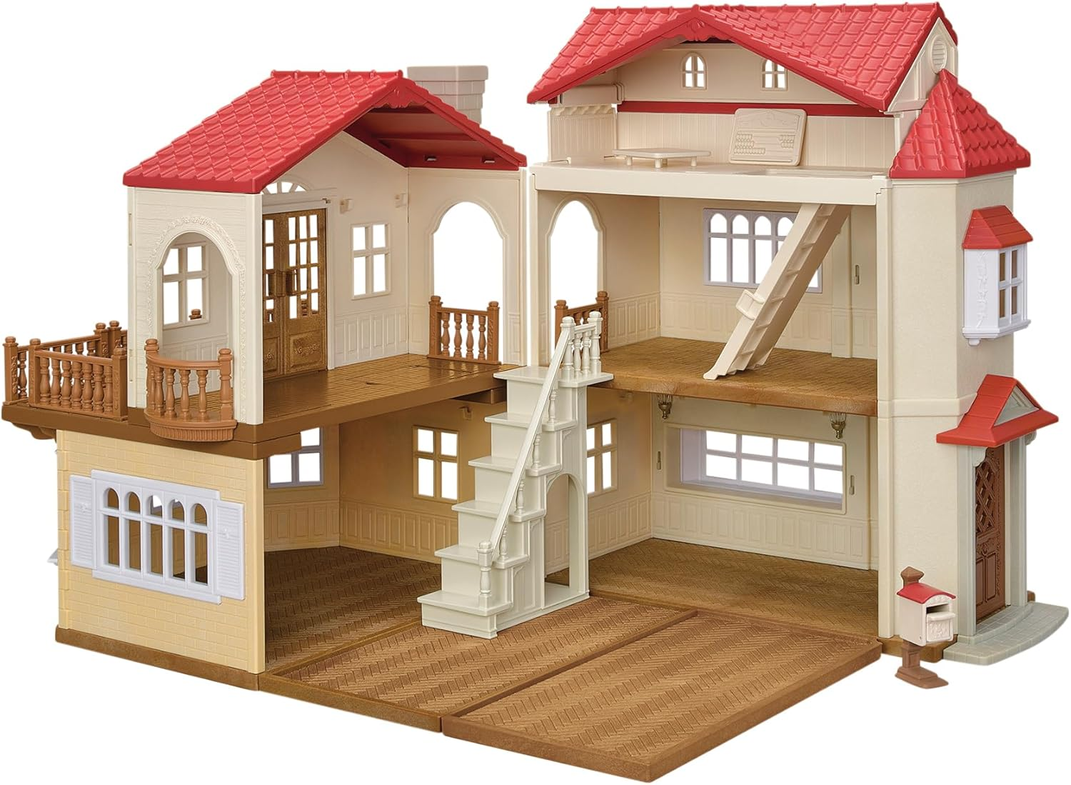 Sylvanian Families - Red Roof Country Home with Attic image number 4