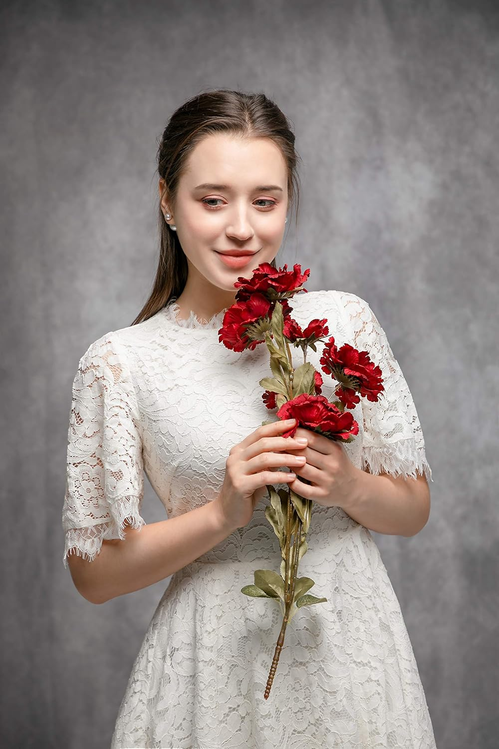 Kate 5X7Ft Vintage Backdrops Abstract Grey Portrait Photo Backdrop for Photography Studio image number 2