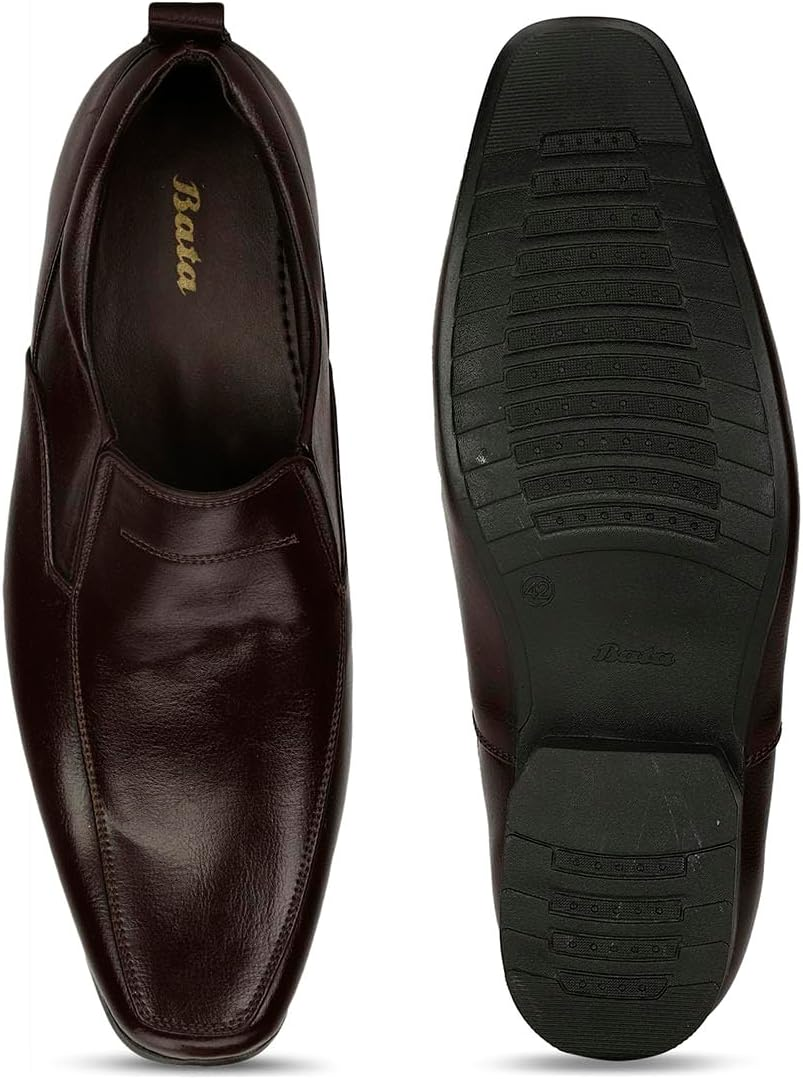 BATA Accent FK E 23 Mens Formal Slip-On Shoes image number 1