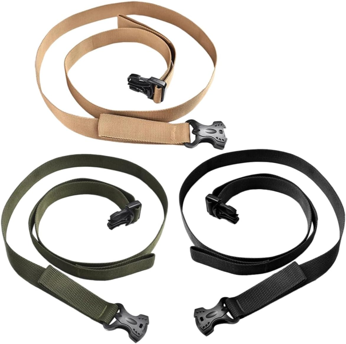 Zerodeko 3Pcs Canopy Straps Outdoor Luggage Straps Wear-Resistant Luggage Bands Bundling Belt for Camping Mat Garden Storage Box Outdoor image number 3