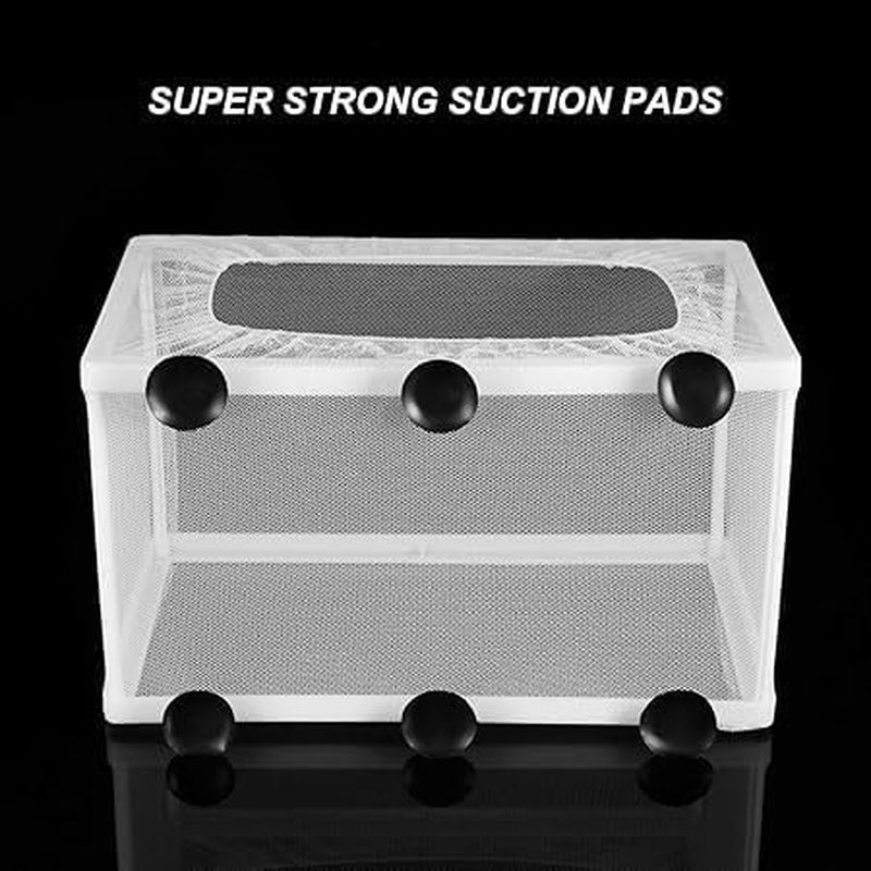 1PCS Fish Breeder Net - Nursery for Aquarium-Fish Breeding Net - Hang on Box,Fish Breeder Box for Hatchery (L) image number 5