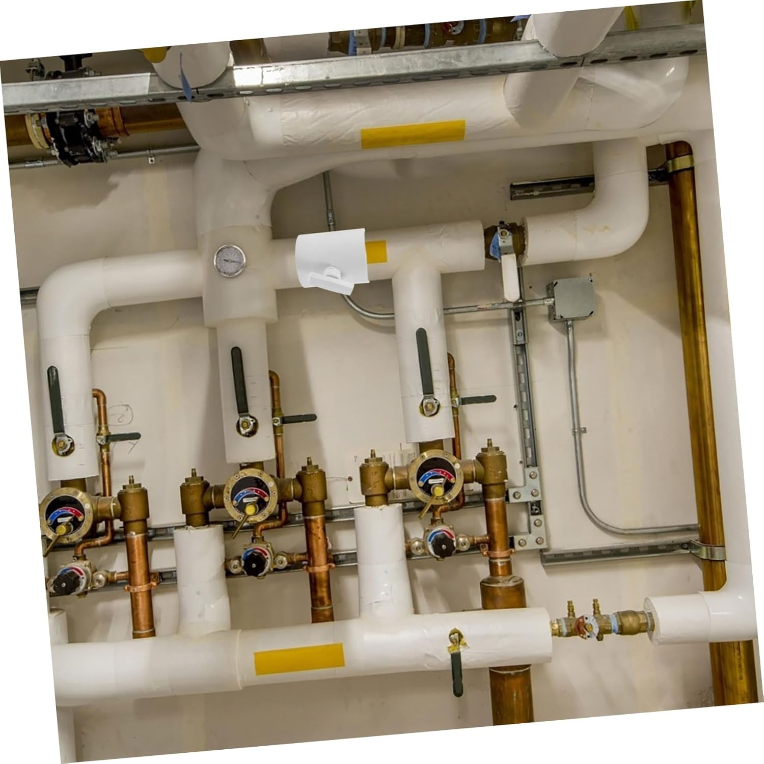 Regulating Valve Manual Damper Airflow Control Industrial Commercial Hospital Use image number 4