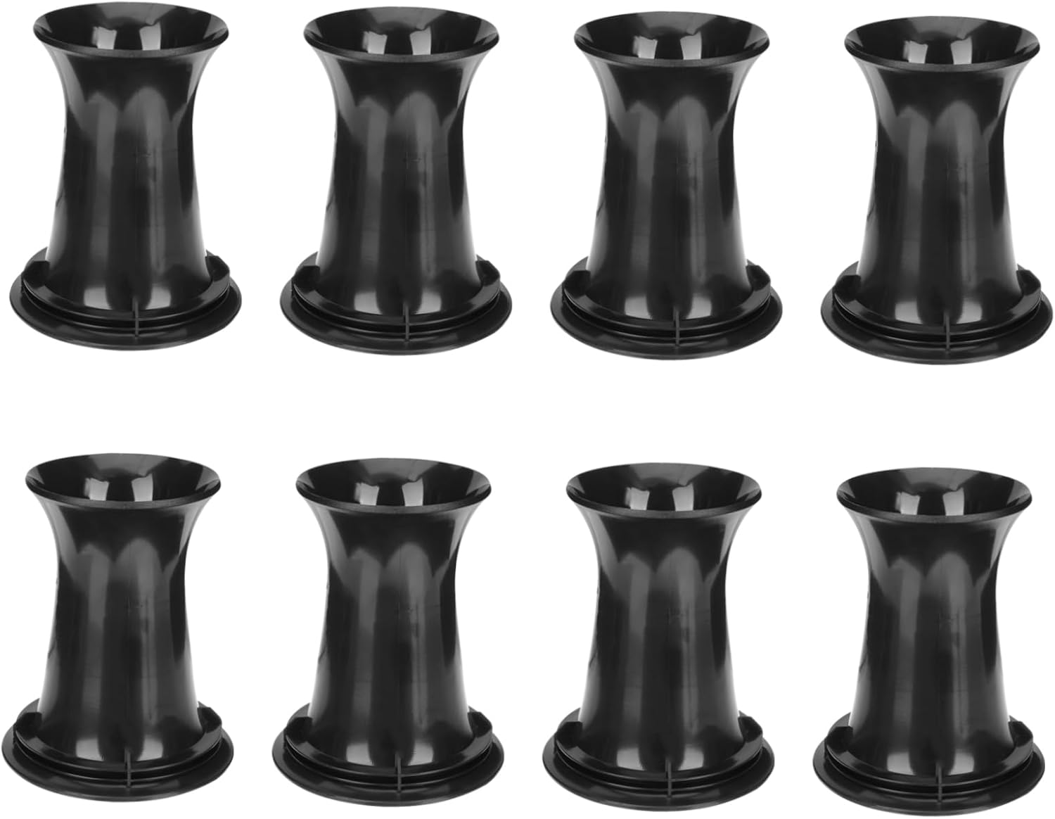 FONDOTIN 8Pcs Professional Appearance Sound Tube Plastic Subwoofer Port Tube for Speaker Easy to Install and Reliable