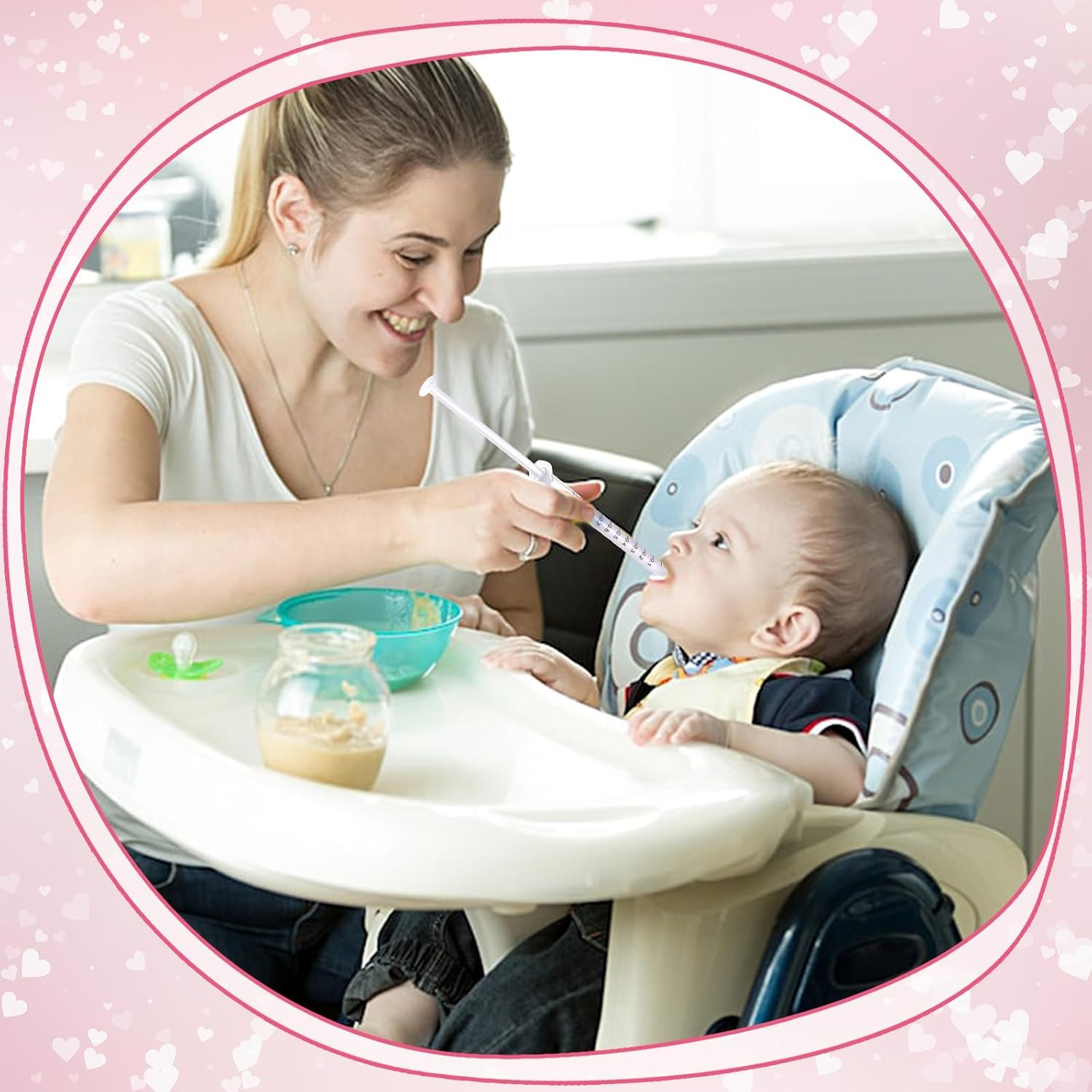 Colostrum Collection Kit - 50Pcs 1Ml Syringes with 4 Measuring Cups & Labels | Bpa-Free Breast Milk Collector for Harvesting & Storage | Essential for Antenatal Expressing & Breastfeeding image number 3