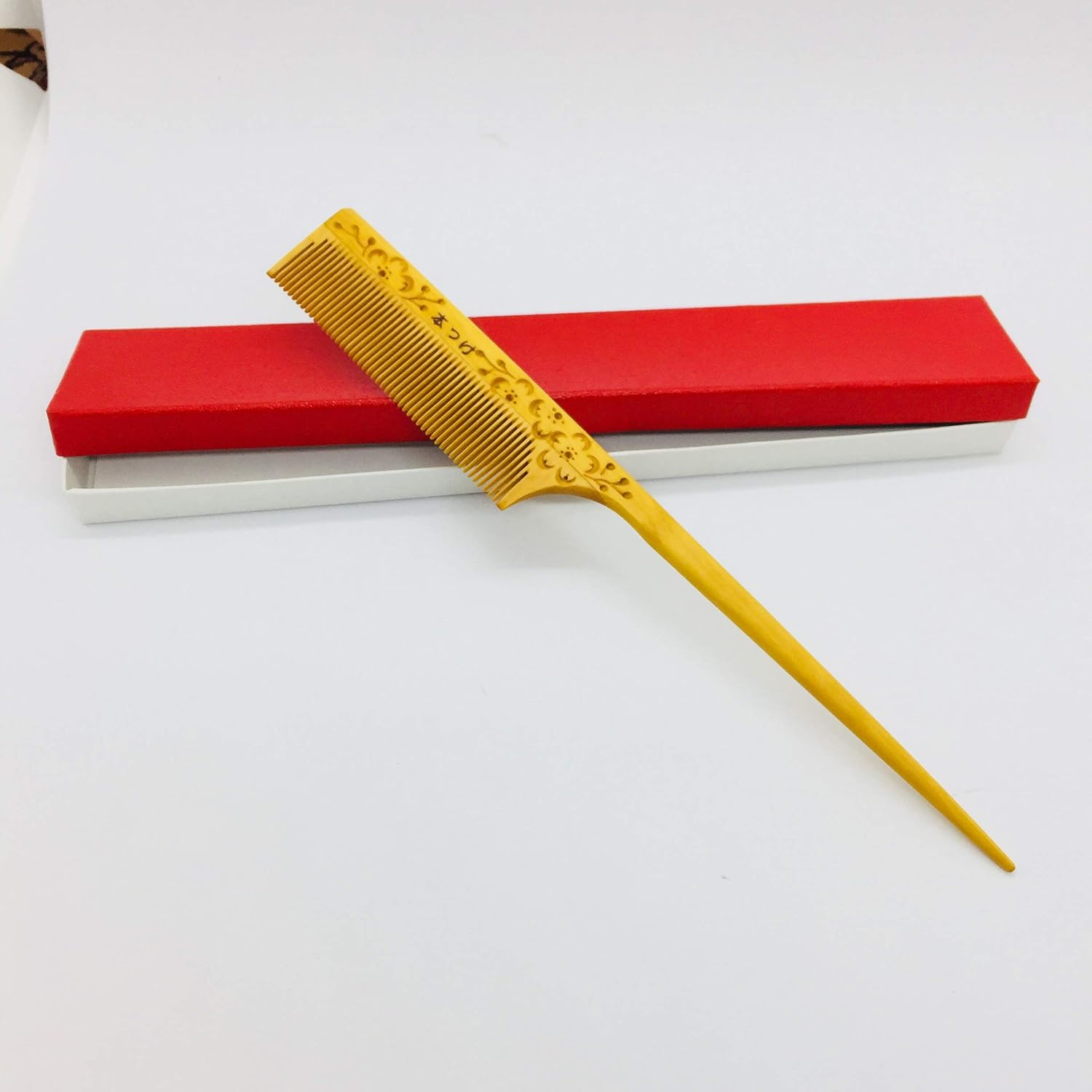 (21Cm ) - Bamboo Park Japan Japanese Hair Comb Tsuge Wood Comb (3 Size) (21Cm ) image number 6