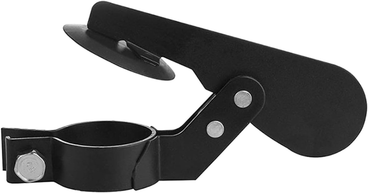 Exhaust Flapper for Tractor,Carbon Steel Waterproof Weather Flap - Wear-Resistant Black Exhaust Cover, Rainproof Exhaust Flapper for Most Tractor Models