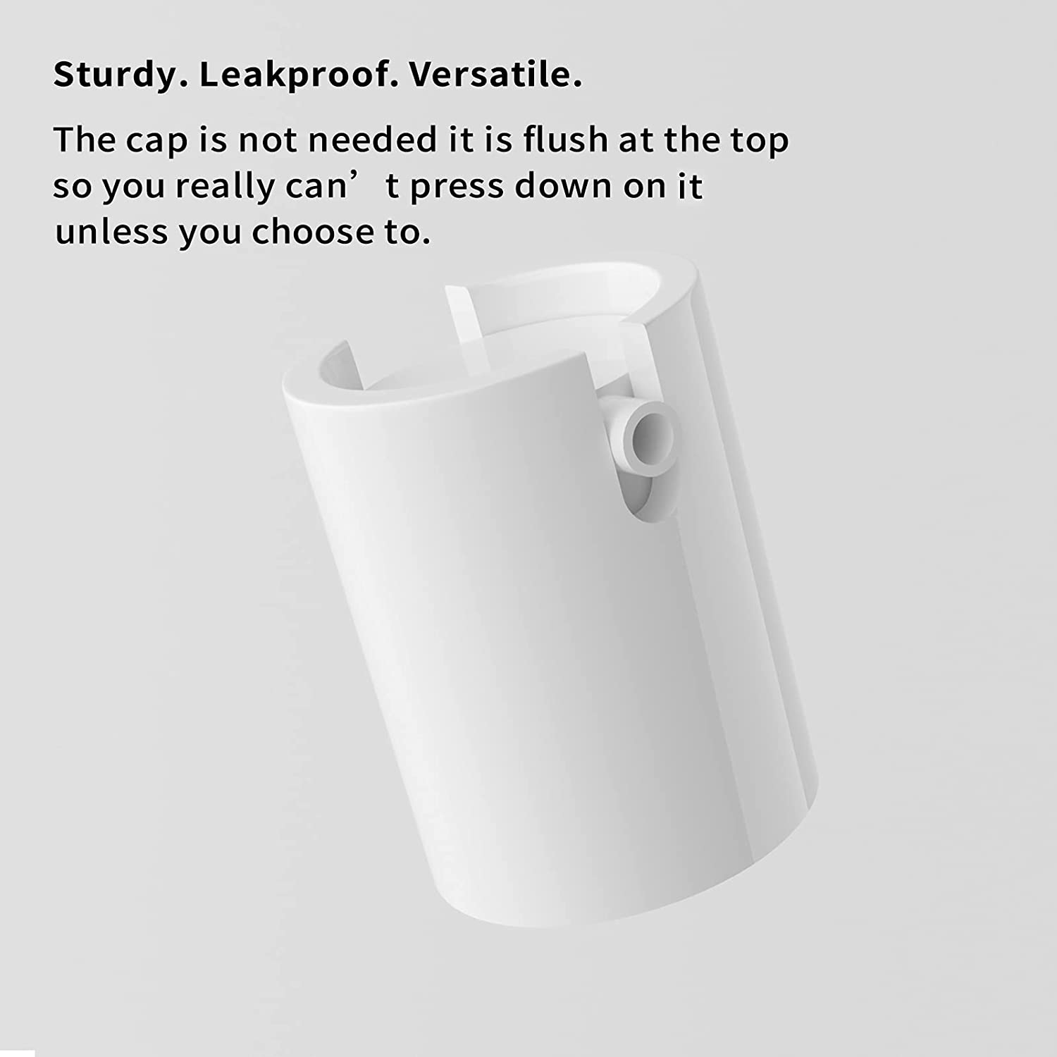 Longway 3Pcs Empty Refillable Airless Pump Bottle,Travel Foundation Containers,Airless Cosmetic Pump Bottle for Hand Sanitizer, Toner,Gel,Hair Oil, Lotion and Face Cream (1Oz/30Ml, Frosted)