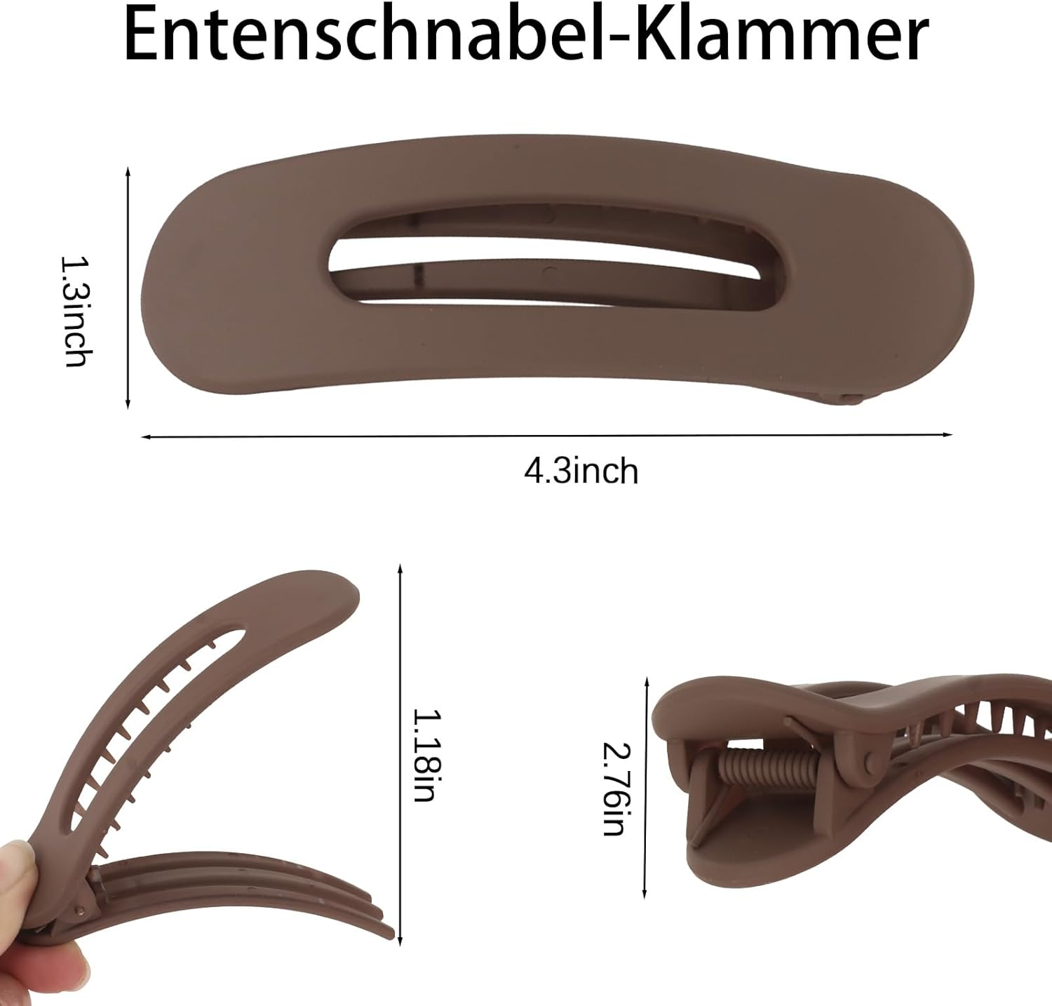 Bumlofa Women'S Hair Clips, Set of 12, Various Sizes, Practical Hairstyle Accessories image number 3