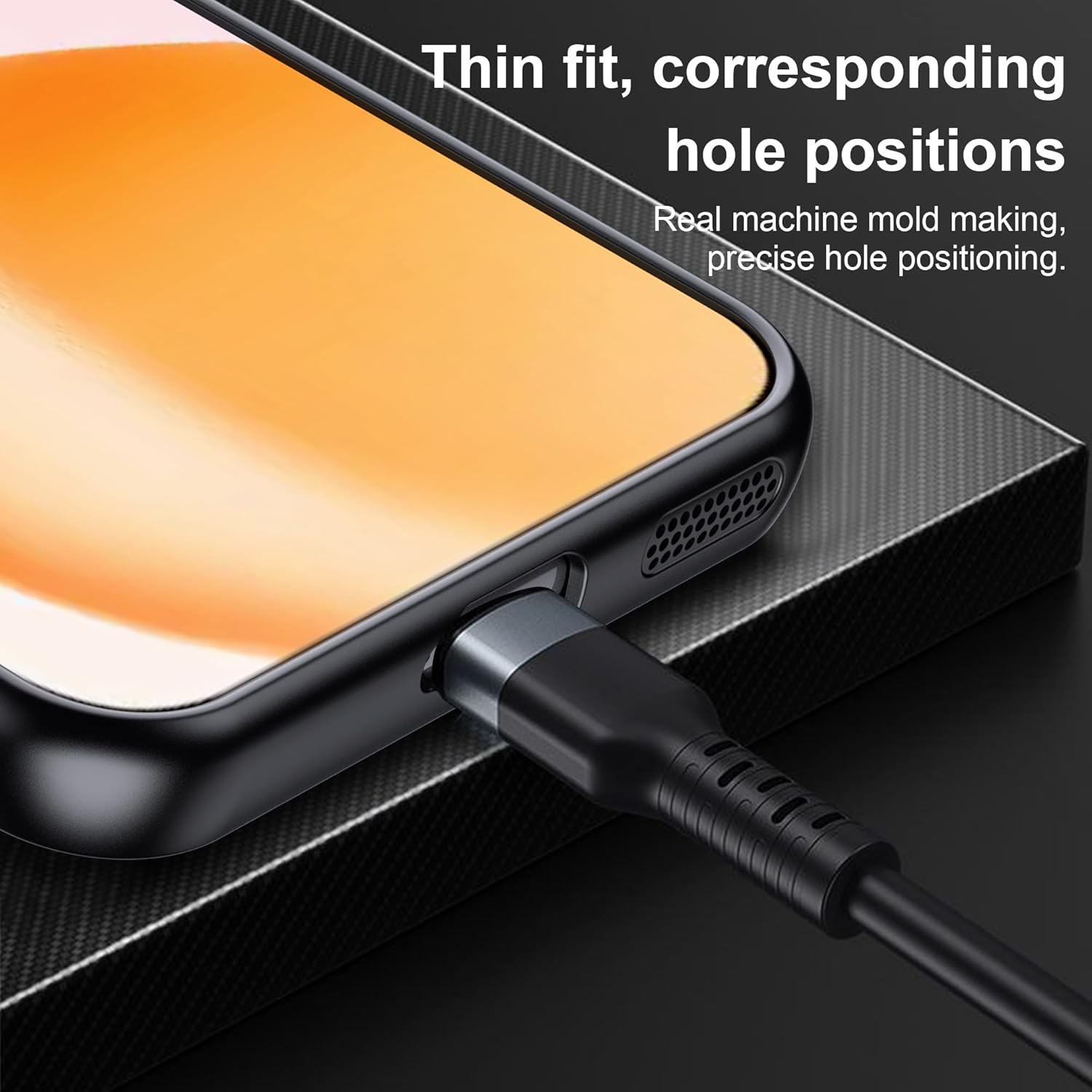 FDHYFGDY Case for Honor 400 Pro Protective Case - Waterproof and Shockproof - Carbon Fibre Mobile Phone Case Compatible Honor 400 Pro Case - Red and Black image number 3