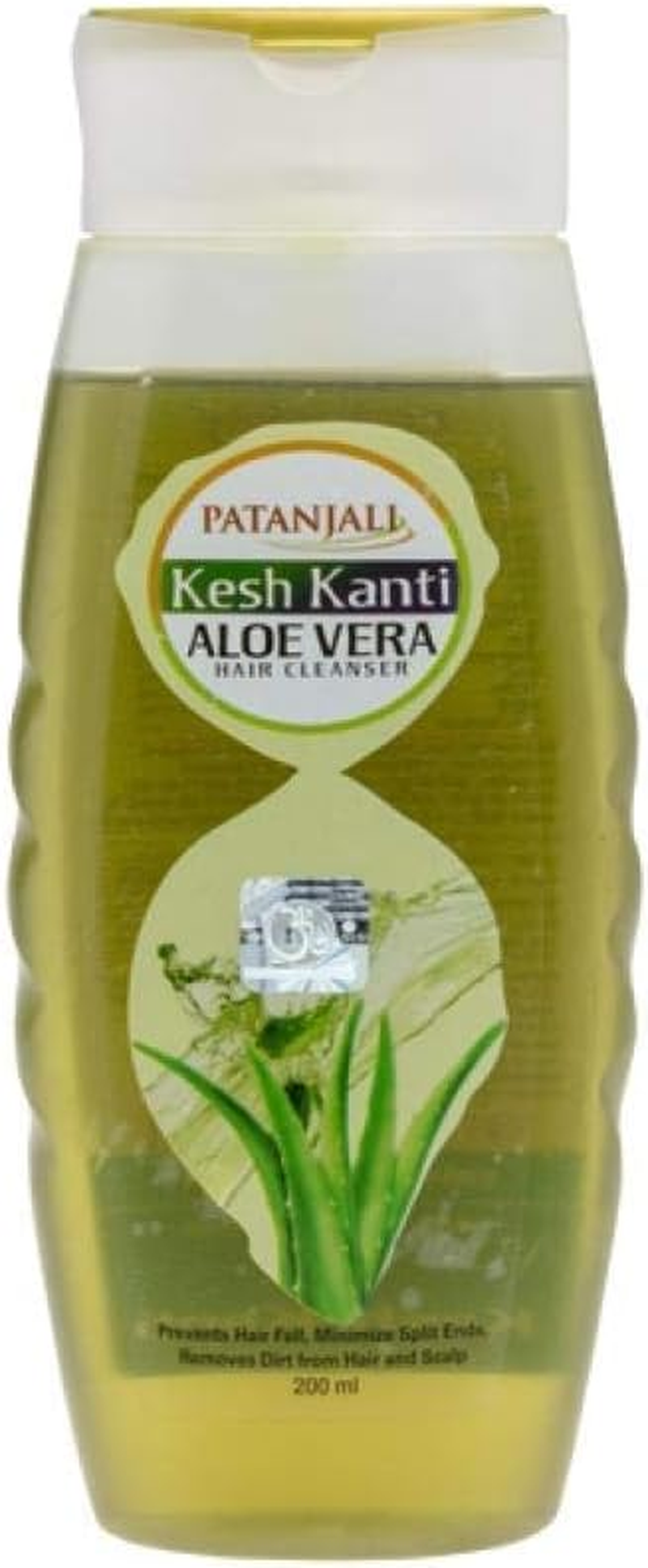 Patanjali Kesh Kanti Aloe Vera Hair Cleanser 200 Ml (PACK of 4)