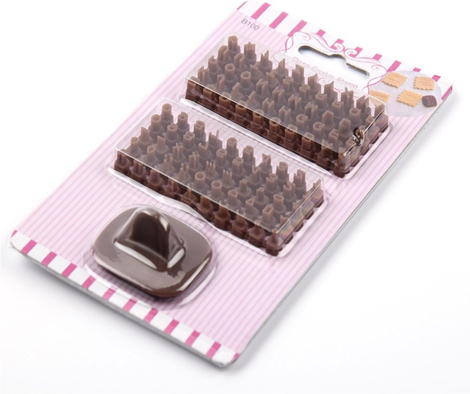 Letter Numbers Molds, Alphabet Cutters, 172 Pcs/Set Christmas Cookie Cutters Baking Molds, Creative Cookie Press, Funny Cookie Cutters for Fruit, Cookies, V image number 3