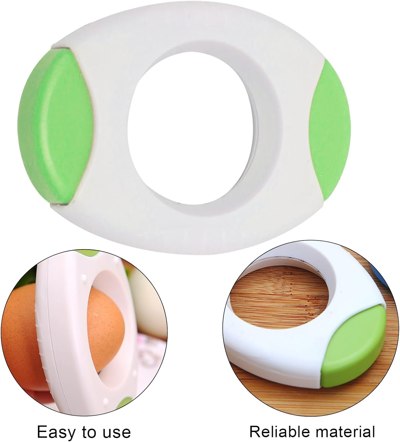 Wesoke Egg Shell Opener, Egg Peeler Egg Topper Cutter Eggshell Separator for Raw Eggs, Egg Cracker Chopper for Hard Boiled Eggs image number 6