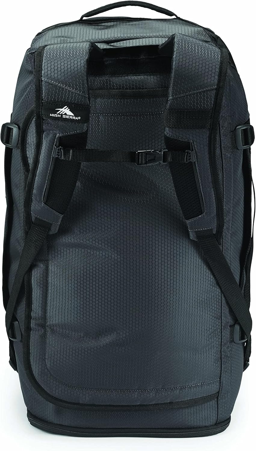 High Sierra Fairlead Wheeled Duffle - Mercury/ Black image number 3