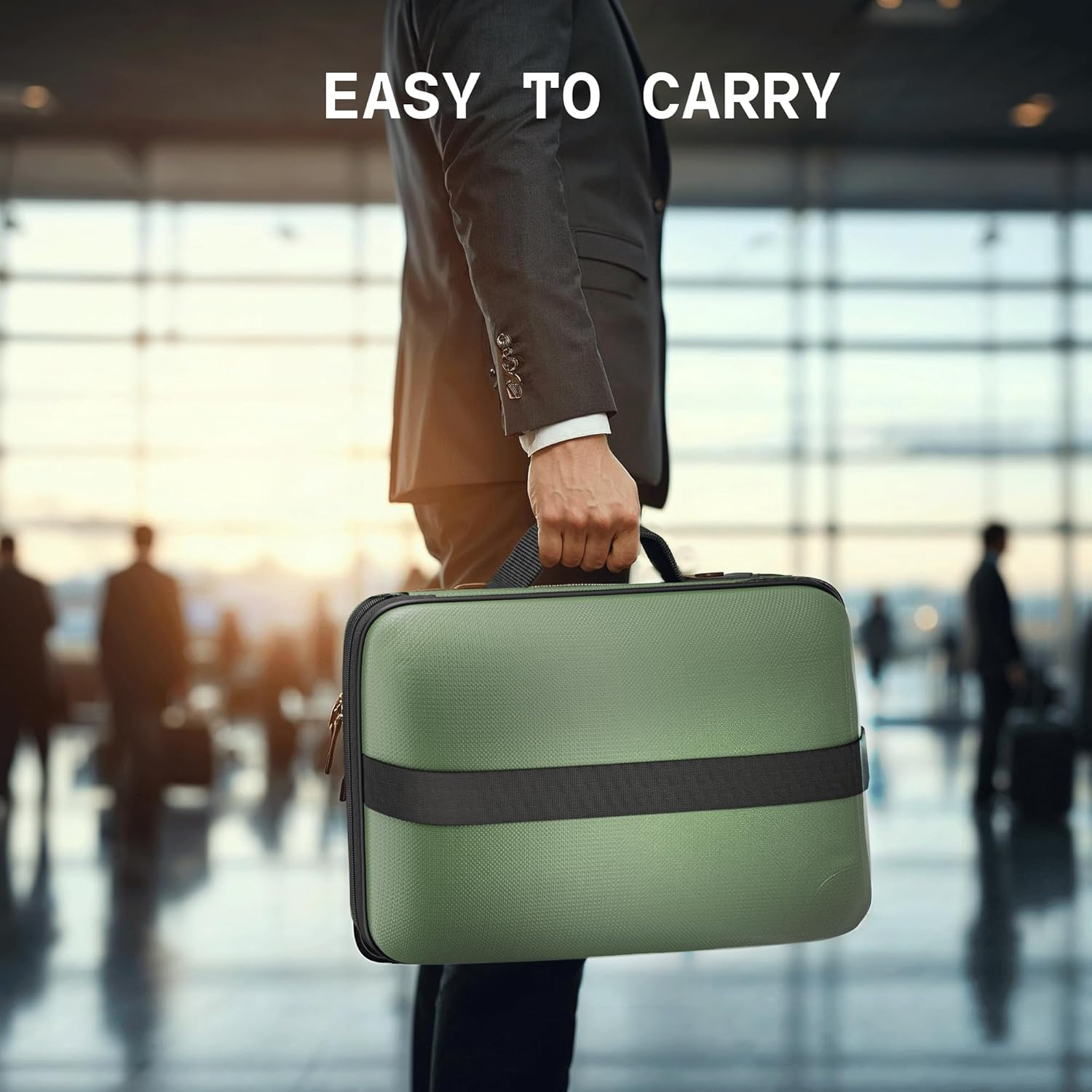 Revolex Waterproof Document Bag &ndash; Fireproof A4 Document Organizer & Storage Folder for Important Papers with 20 Pouches, Secure Bag Case with Lock for Home and Office Use image number 3