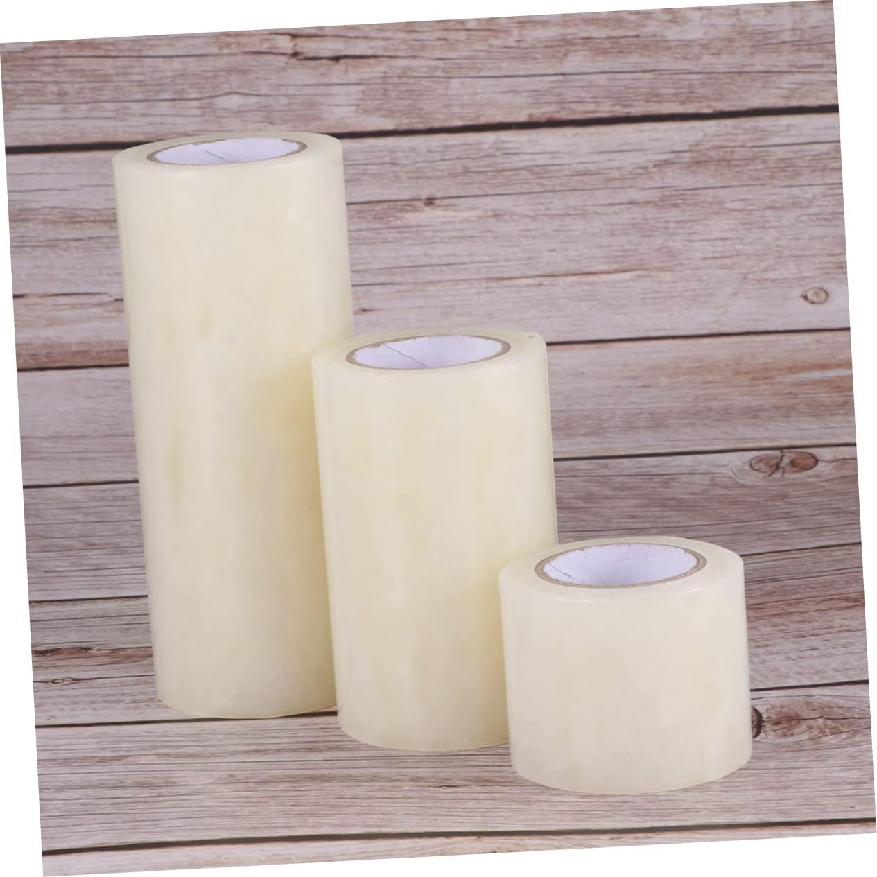 STOBOK Greenhouse Repair Tape 3Pcs Plastic Patch Tape 10Cmx10M, 15Cmx10M, 20Cmx10M Professional Adhesive Film for Greenhouse Film Repair and Maintenance image number 3