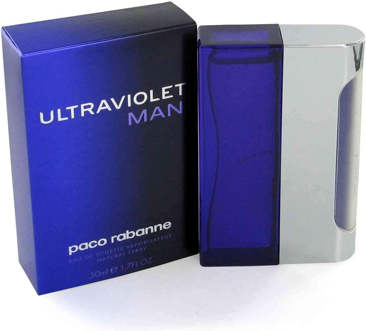 Paco Rabanne Ultraviolet Eau De Toilette Spray for Men, 3.4 Oz