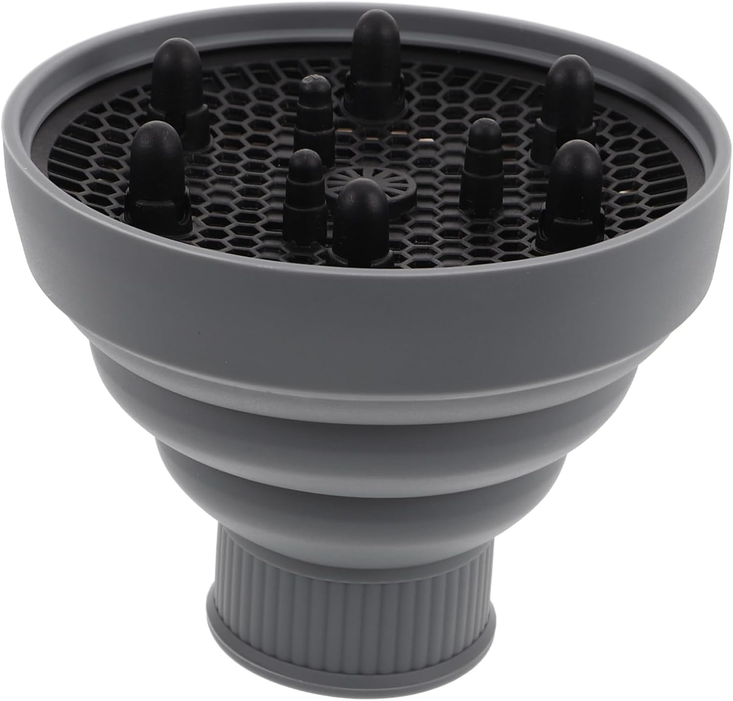 WOFASHPURET Hair Dryer Cover Silicone Diffuser Travel Hair Dryer Collapsible Diffuser image number 3