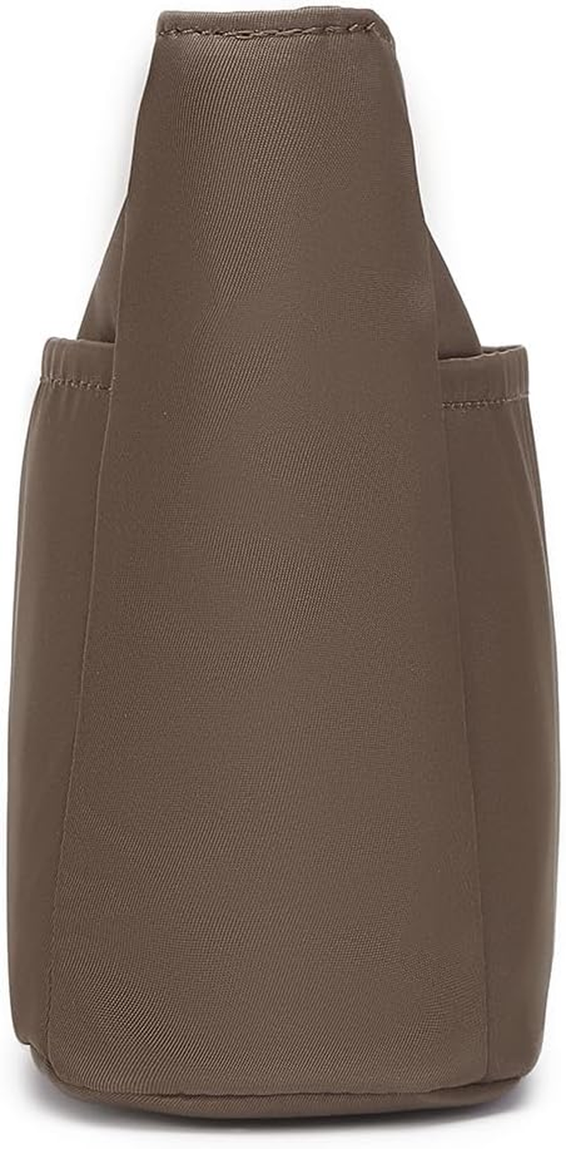 YONEBN Waterproof Storage Bag Lightweight Large Capacity Nylon Bag Inner Bag Handbag Organizer, Nylon/Brown, Simple - Nylon/Army Green image number 5