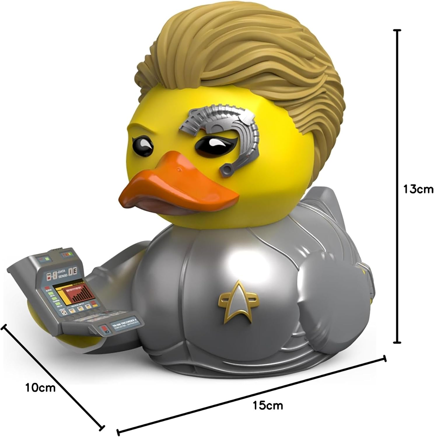 TUBBZ First Edition Seven of Nine Collectible Vinyl Rubber Duck Figure - Official Star Trek Merchandise - Sci-Fi TV, Movies & Video Games image number 6
