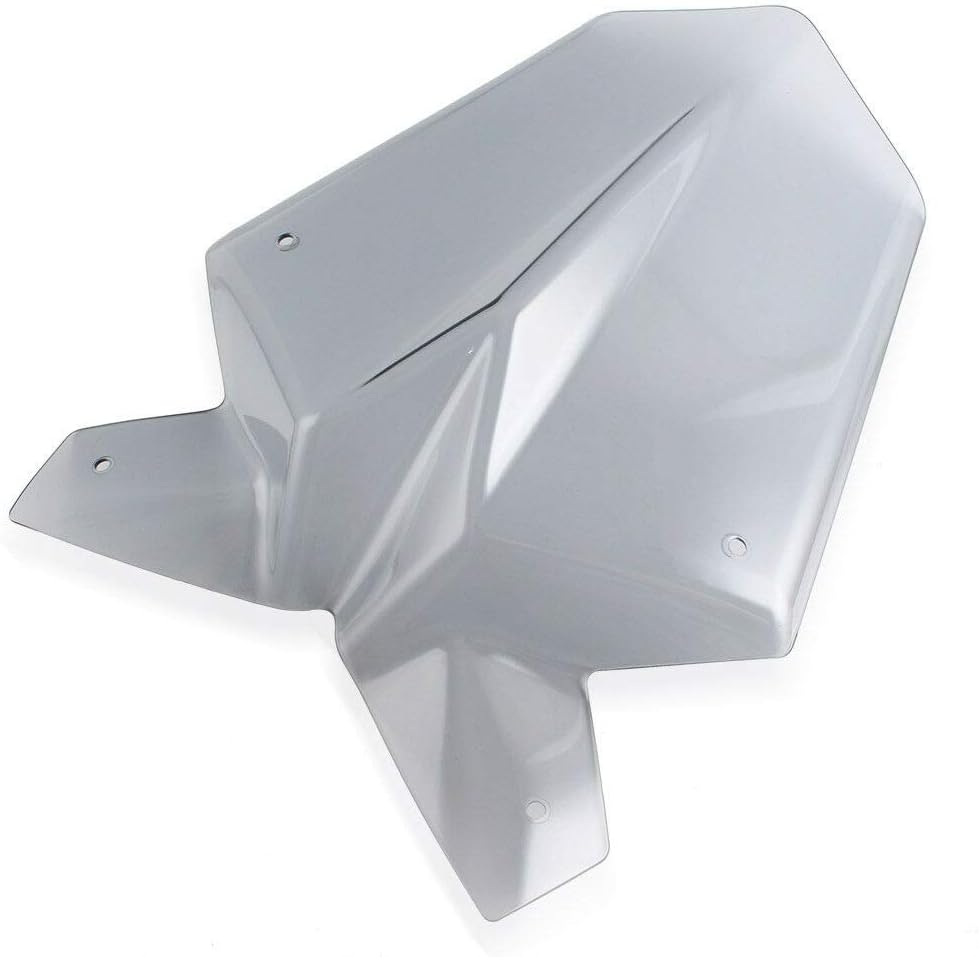Lorababer for Duke125 Duke390 Motorcycle Motorbike Motorcycle Touring Racing Windscreen Windshield Screen Wind Deflector with Mounting Bracket for Duke 125 390 2017-2021 2018 2019 2020 (Light Smoke) image number 5