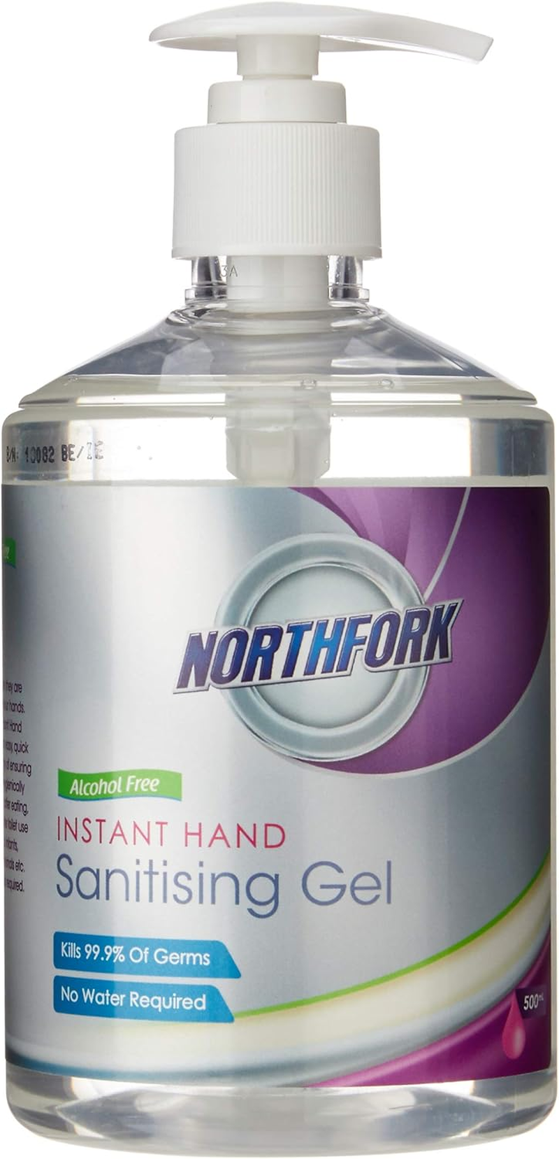 Northfork 500Ml Alcohol Free Instant Hand Sanitising Gel image number 1