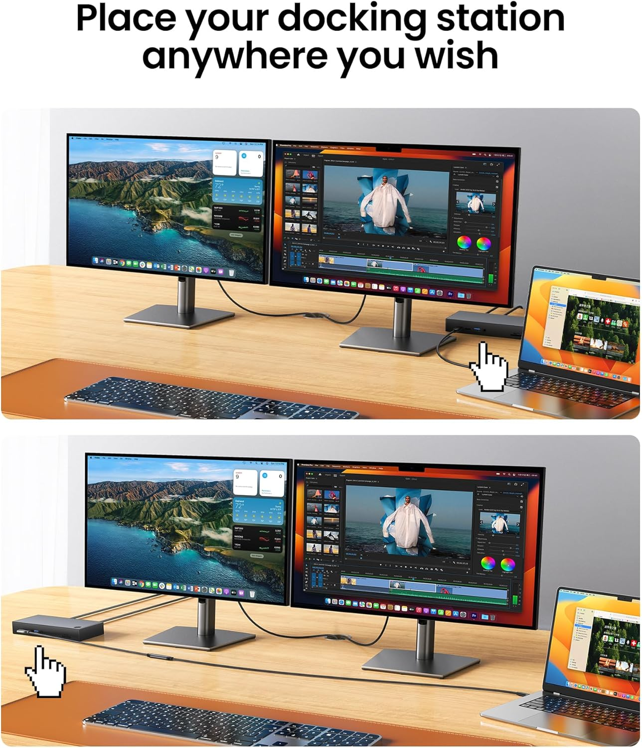 Silkland USB C Extension Cable 40Gbps, [240W Charging/8K/4K@240Hz] USB C Extender 3.3Ft, Braided USB4 Extension Male to Female for Thunderbolt 4/USBC Hub/Iphone16/Macbook/Ipad/Pixel/Dell XPS image number 6