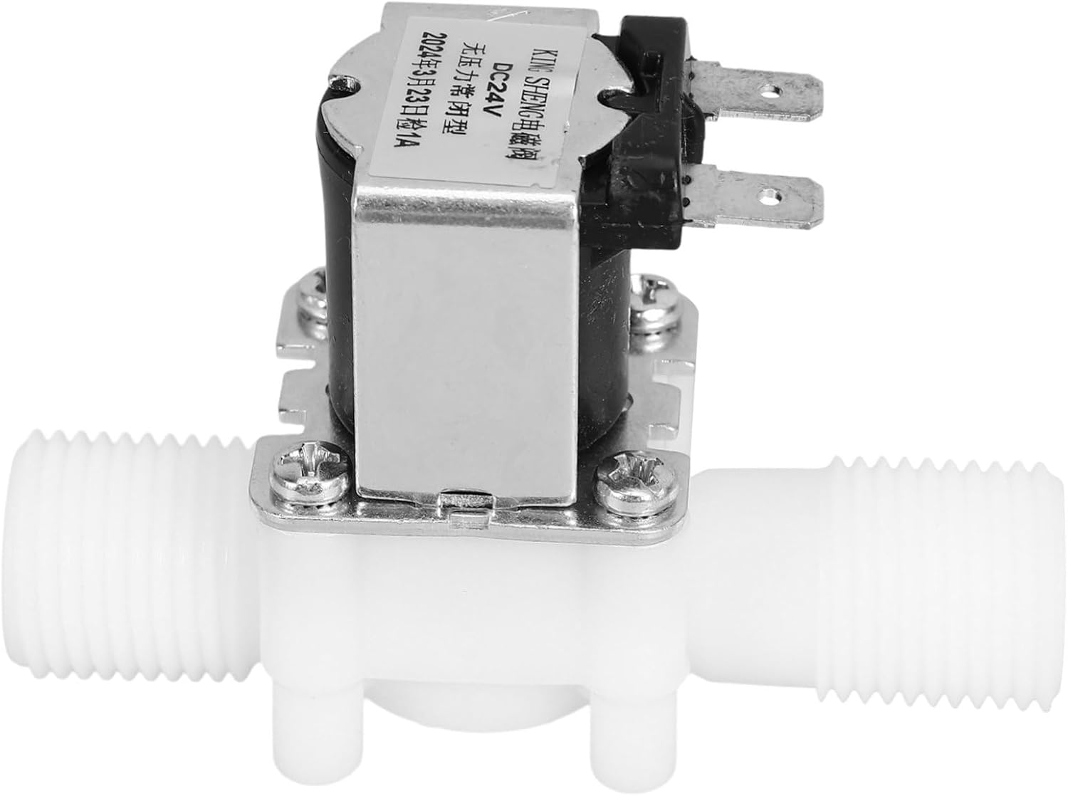 SOLUSTRE 4Pcs Electric Water Solenoid Valve for Sprinkler System Solenoid Valve for Lawn Garden Water Control for Drip Irrigation and Gardening Tools image number 3