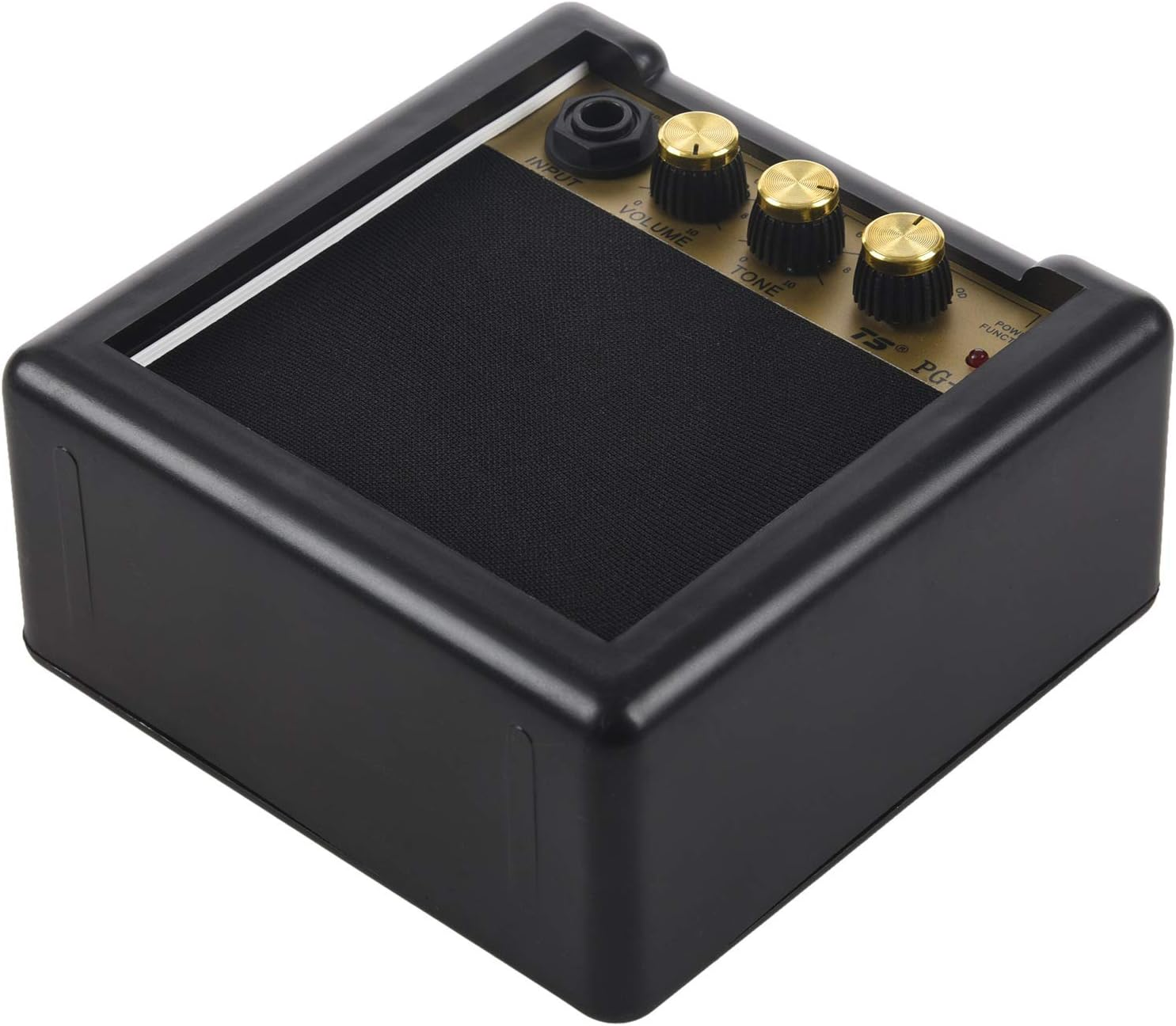 Portable Mini Guitar Bass Amplifier Guitarra AMP 5W Speaker Clip-On Guitar Parts Accessories for Acoustic Electric Guitar PG-3 image number 1