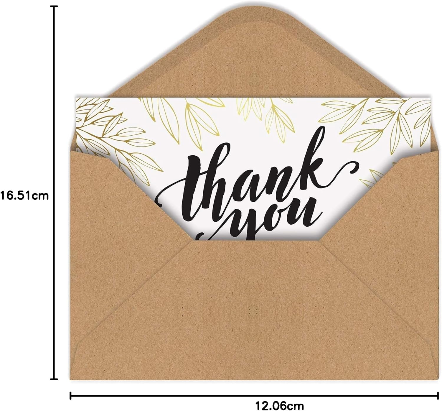 Better Office Products A6 Kraft Invitation Envelopes, 100-Pack, Strong Bond Paper, By, Pointed Flap, for Use with 4 X 6 Inch Invitation Cards, 100 Pack (4.75 X 6.5 Inch) image number 4