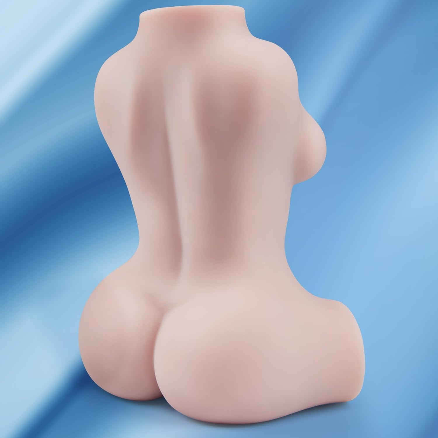 13LB BBW Torso Sex Doll Male Masturbator with Perkey Boobs and Fat Butt, TIVINO 3 in 1 Adult Male Sex Toys Love Doll for Men, Large Male Masturbator Doll Pocket Pussy Ass Toy for Men Masturbation image number 2