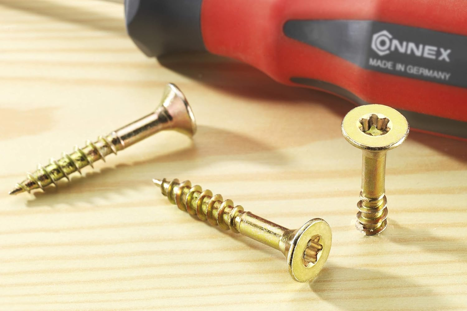 Connex B30305 Wood Srews Kit TX 480Pcs - Pozidriv Drive image number 3