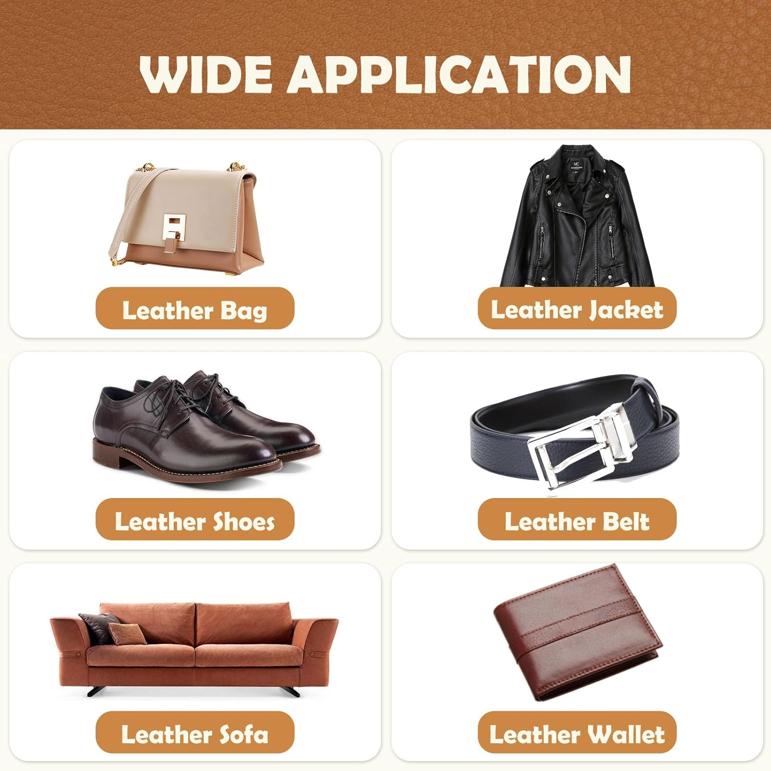 INNOVAYOU Leather Glue 120Ml, Leather Glue Adhesive Instant Bonding Permanent Clear Soft Strong Waterproof, Leather Glue Repair for Sofas, Car Seats, Purses, Leather Restoration and Bonding