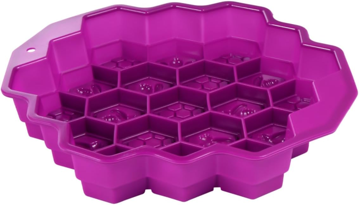 CIYODO Silicone Mold Baking Mould Cake Tins Non-Stick Flexible for Honeycomb Cake Making
