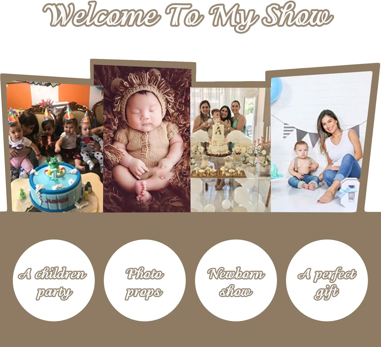 SPOKKI Newborn Photography Prop image number 3