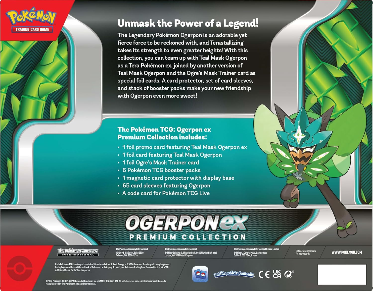 Pok&eacute;mon Ogerpon Ex Premium Collection image number 1