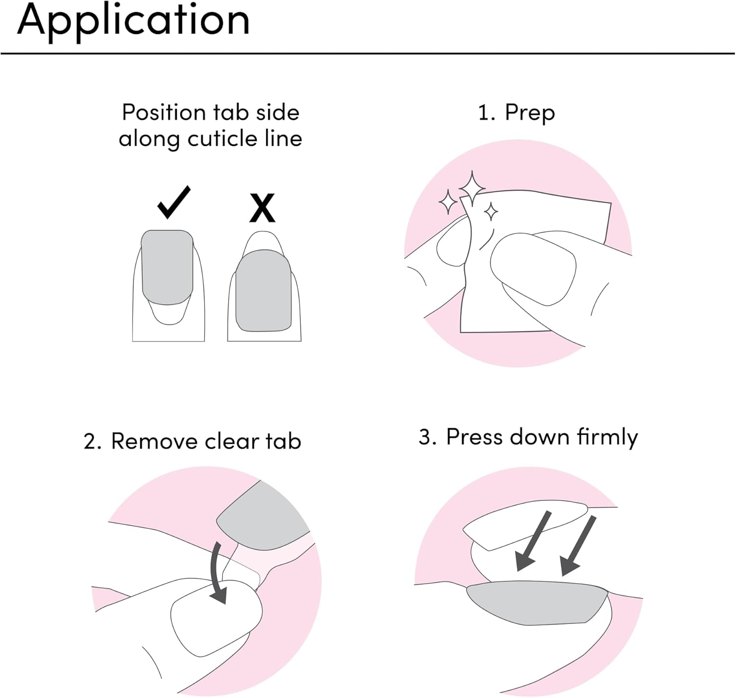 Dashing Diva Magic Press Premium Nail Bundle - Kept Simple Collection - Press on Nails - French Glaze Almond & Rosewater Glaze Almond - Long Lasting Gel - Lasts up to 7 Days - 2 Sets - The Kept Simple Collection image number 6