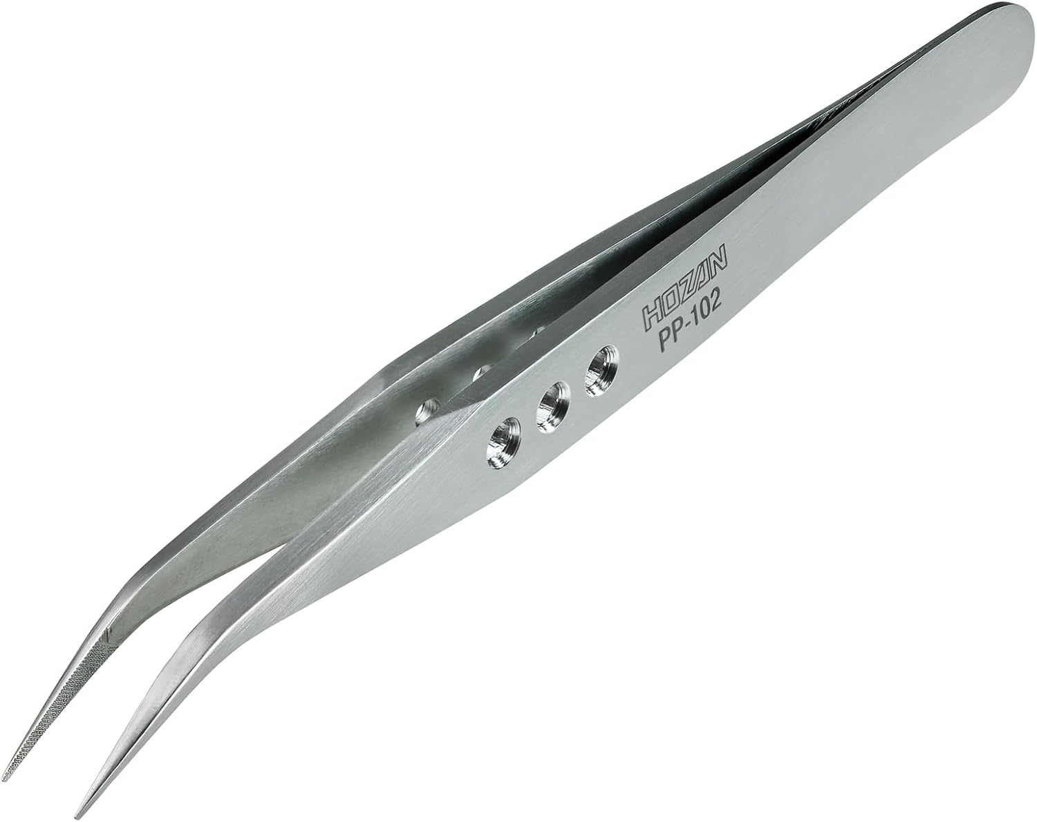 Hozan (HOZAN) Tweezers (Tweezers) Thick Finished Thickness 2.8Mm Tip Width 0.6 Mm PP-102 image number 1