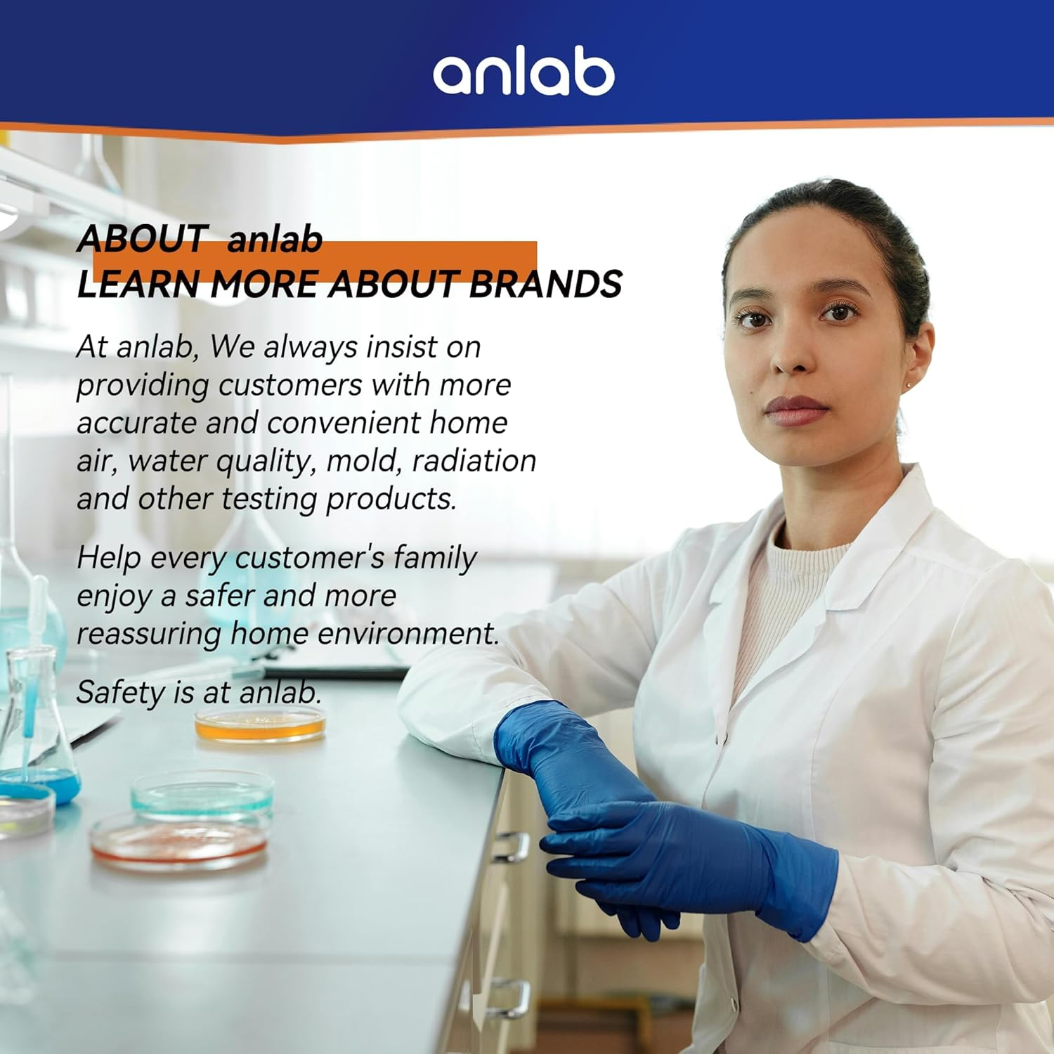 Anlab&trade;Mold Test Kit for Home - Do It Yourself Home Mold Detector | Test HVAC System | Home Surfaces | Indoor Air Quality Testing Kit - Identification Guide Included - Sealed Separately (Items of 6) image number 5