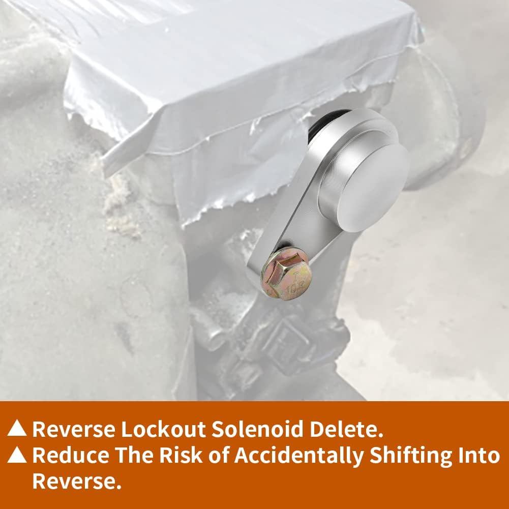 Foruly Reverse Lockout Solenoid Delete, Fit for T56 TR6060 T-56 TR-6060, Reverse Locking Solenoid Reduces the Risk of Accidentally Shifting into Reverse, Reverse Lockout Solenoid T56 image number 3