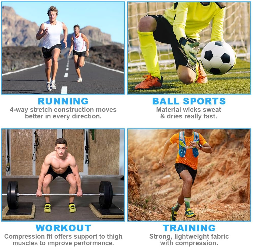 Diuli Men'S Sports Shorts, Men'S Sports Shorts, Quick Sports Shorts with Zip Pockets, Running Trousers for Fitness, Outdoor, Gym, Basketball, Black-L, Large image number 2