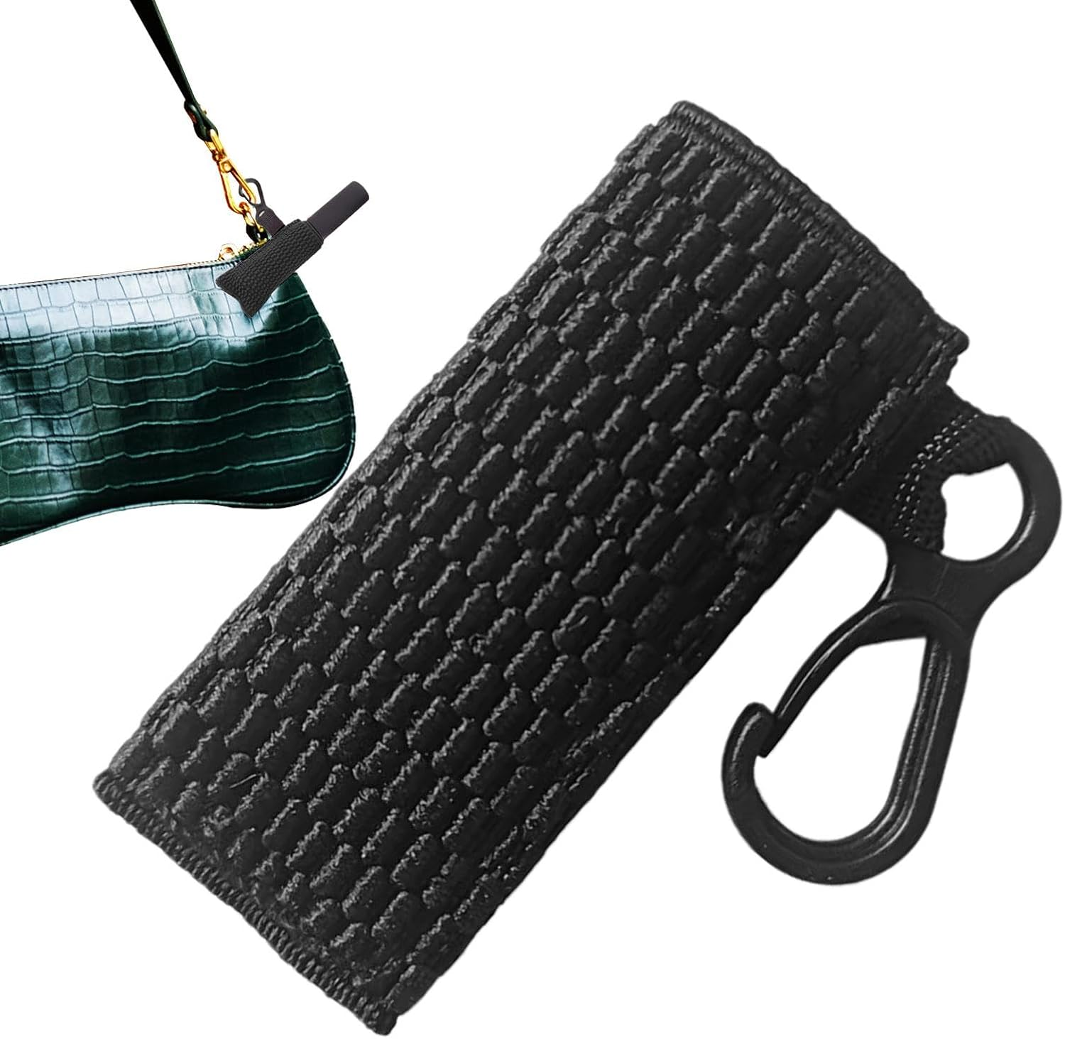 Lip Balm Holder Sleeve | Lip Glaze Pouch Keyring for Women - Lipstick Holder Keyring Lip Balm Holder Keyring for Home, Traveling or Outdoors