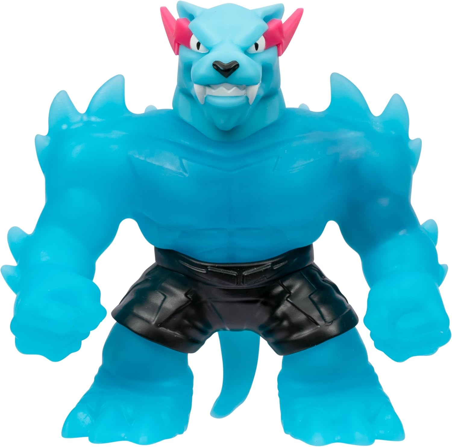 Mrbeast Lab 24736 Stretchy Figure by Heroes of Goo JIT Zu, Squishy Hypercharged Panther, Multi-Coloured image number 4