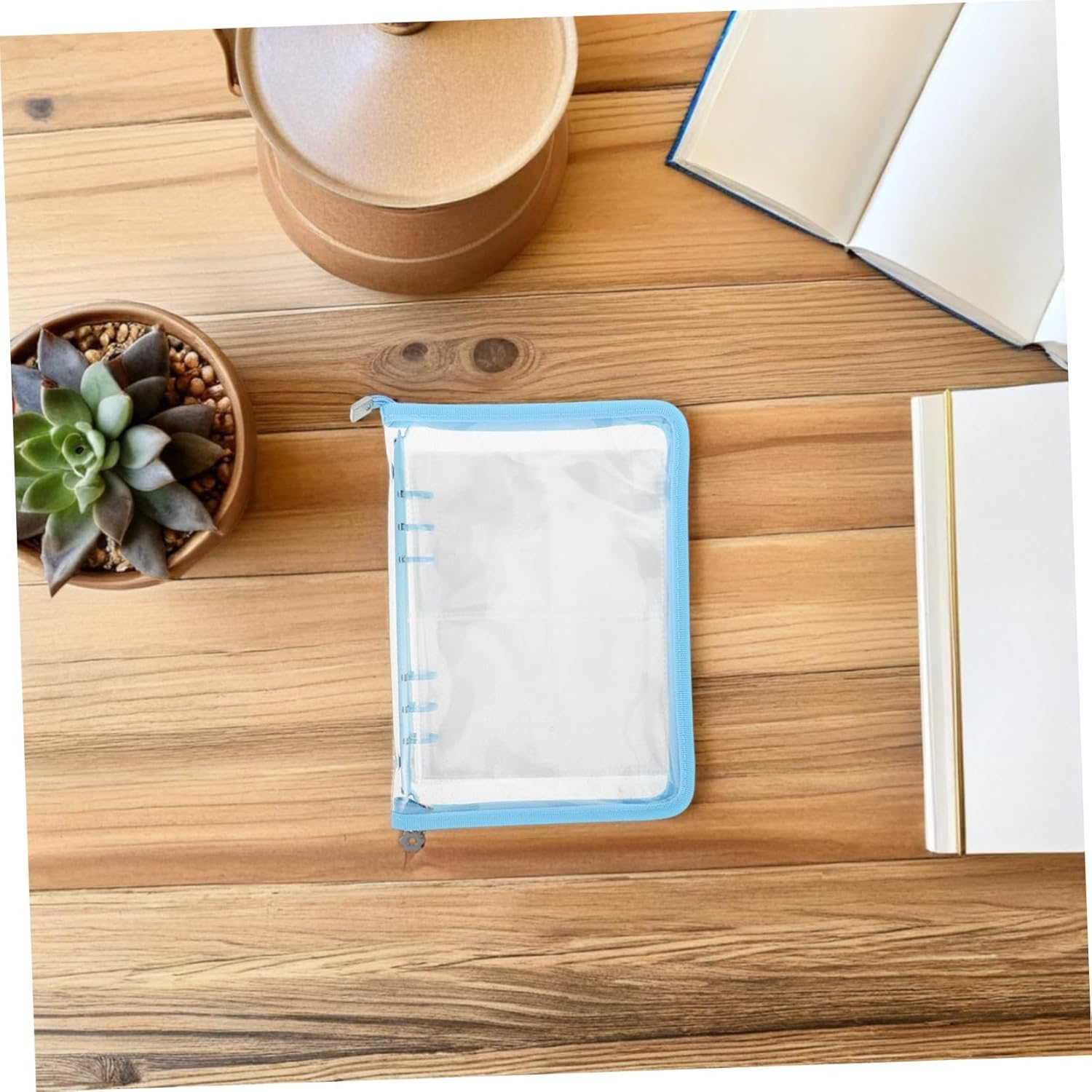 JECOMPRIS Jewelry Storage Book Portable Earring Organizer Case Travel Jewelry Binder for Necklace Bracelet for Organizing Earrings Trips image number 5