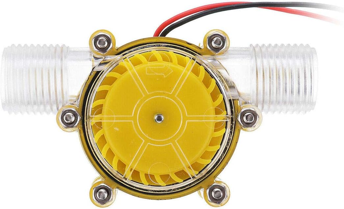 Hydroelectric Micro Hydro Generator 1/2 Inch Portable Water Flow Generator Charger 10W 12V