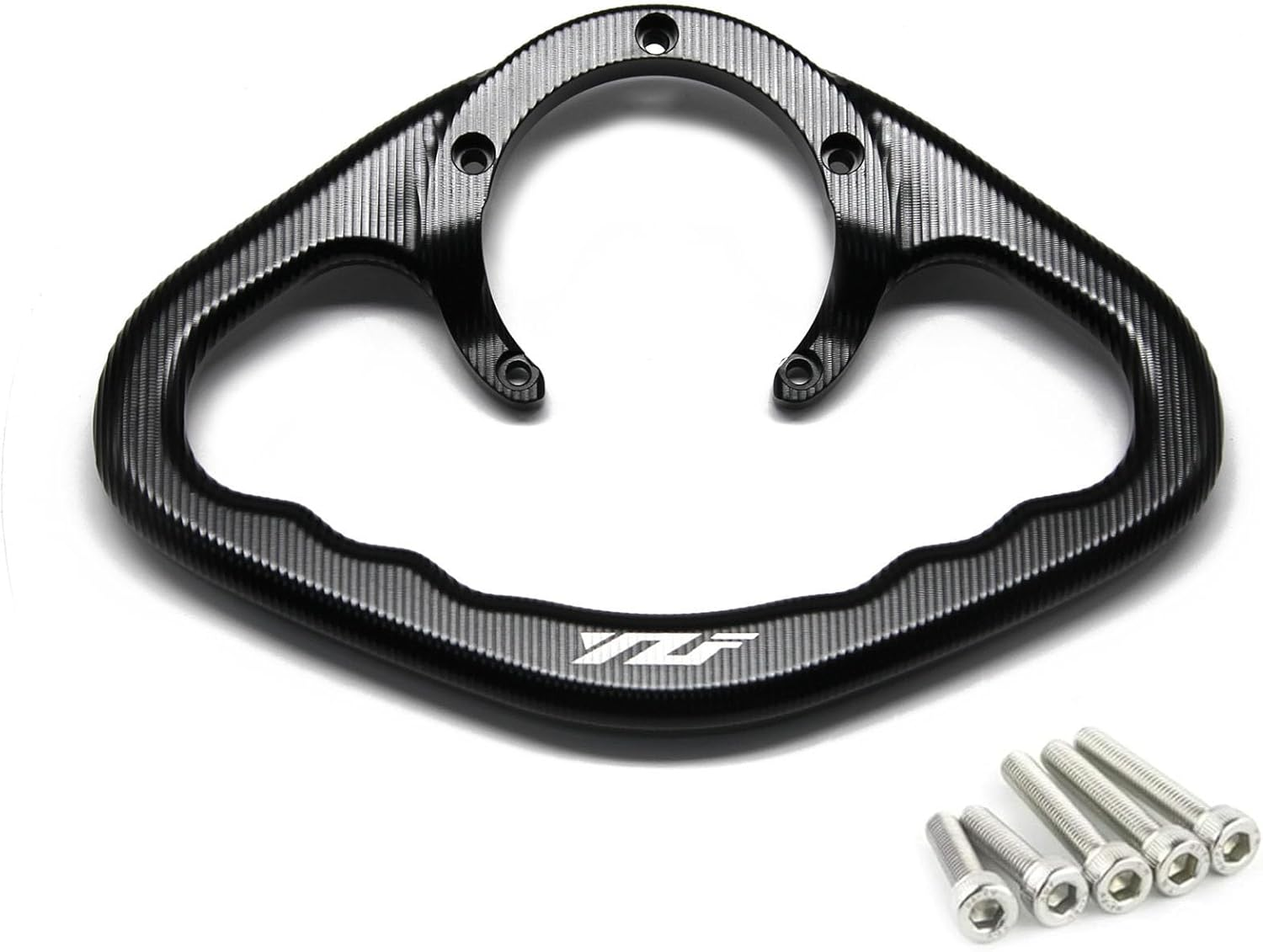 Motorcycle Accessories Passenger Hand Grip Fuel Tank Armrest for Yamaha R1 R6 R7 YZF-R25 YZF-R3 YZF1000 Safety Grab Bar (Black) image number 4