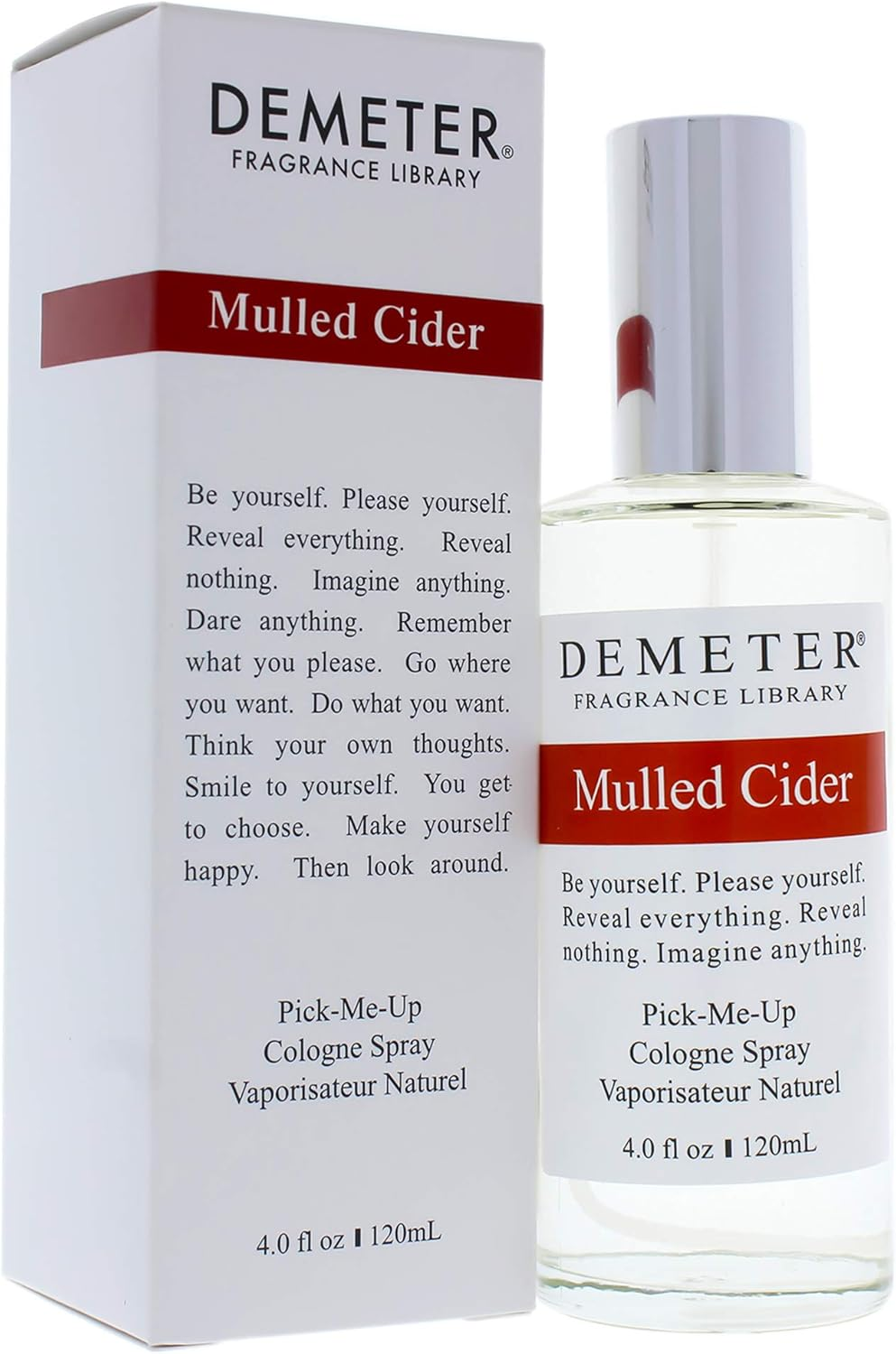 Demeter Demeter Mulled Cider for Women 4 Oz Cologne Spray, 120 Ml