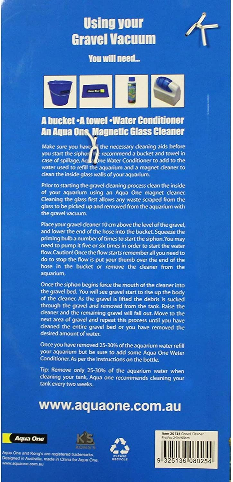 Gravel Cleaner Provac 24 Inch/60Cm Aqua One Vacuum Easy Water Changes Clean image number 5