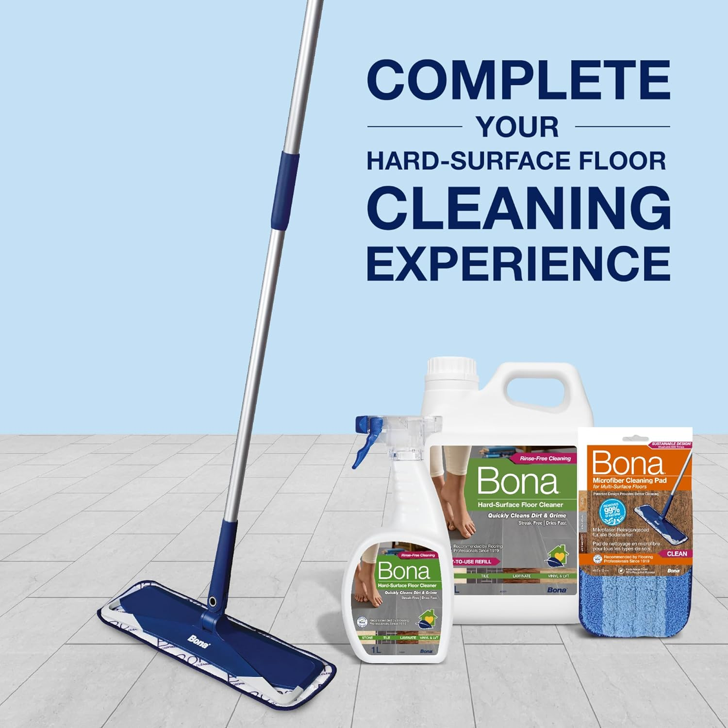 Bona Tile and Laminate Floor Cleaner 1 Litre image number 3