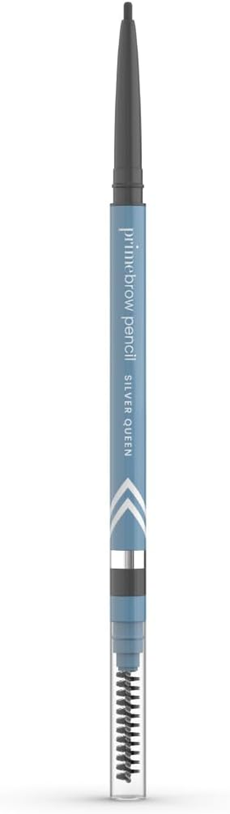 Prime Prometics Primebrow Pencil for Mature Women &ndash; Ultra-Precise Tip for Natural, Hair-Like Strokes &ndash; Smudge-Proof & Long-Lasting Wear &ndash; Great for Thinning, Sparse, or Graying Brows (Silver Queen) - Ash Brown image number 5
